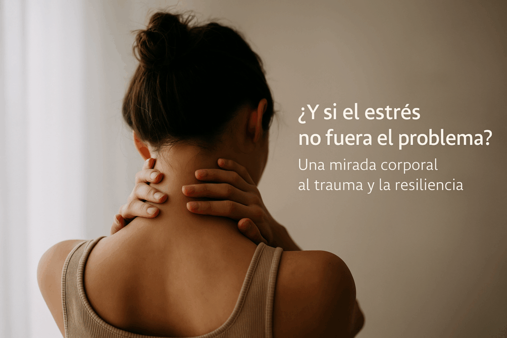 ¿Y si el estrés no fuera el problema? Una mirada corporal al trauma y la resiliencia - Hoy en día se habla mucho del estrés. De cómo reducirlo, de cómo gestionarlo, de cómo sobrevivir a él. Pero muchas personas siguen sintiéndose tensas, agotadas o emocionalmente desbordadas… incluso después de probar distintas estrategias de autocuidado. | Osteopatía, Quiromasaje, Mindfulness | Cristina Villegas Henríquez - 5